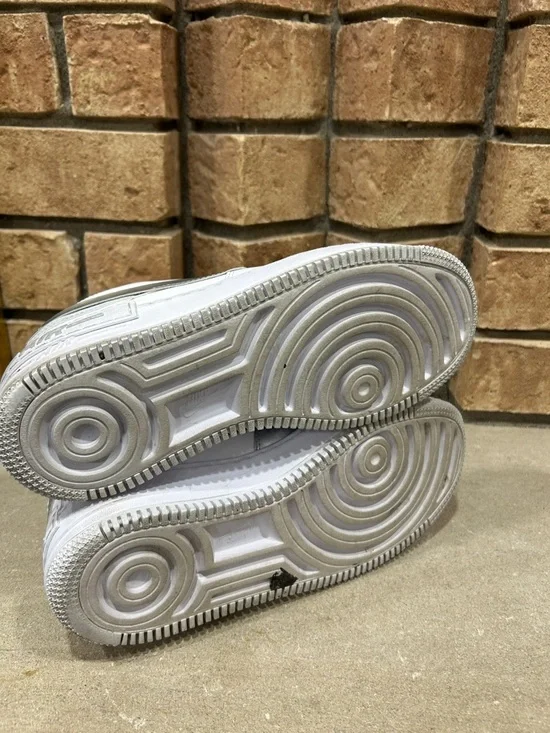 Nike Air Force 1 Shadow Metallic Silver White CI0919-119 Women’s Size 9 - Picture 5 of 6